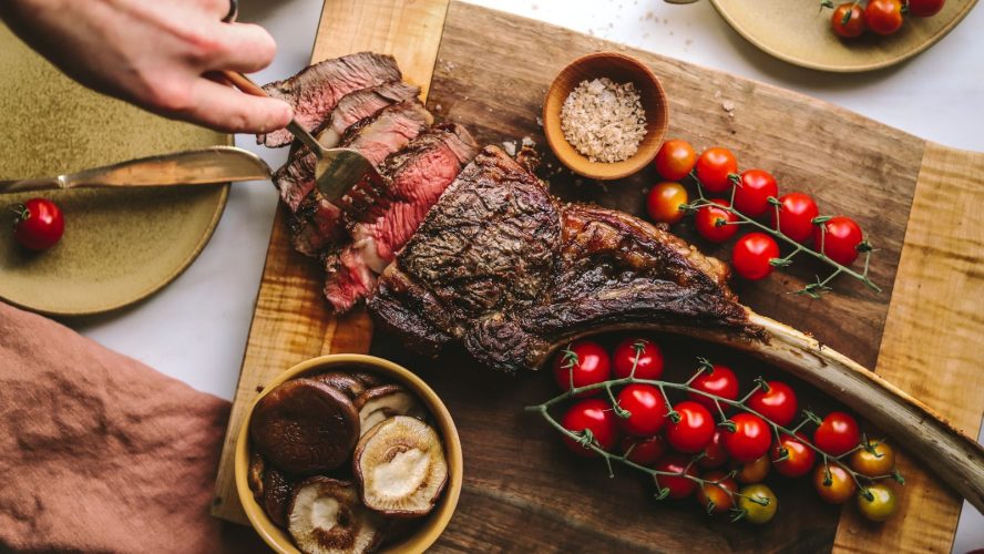 Tomahawk steak